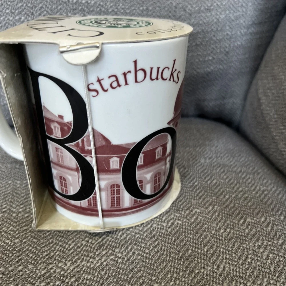 STARBUCKS BONN , GERMANY 2002 Collector Series Coffee MUG New